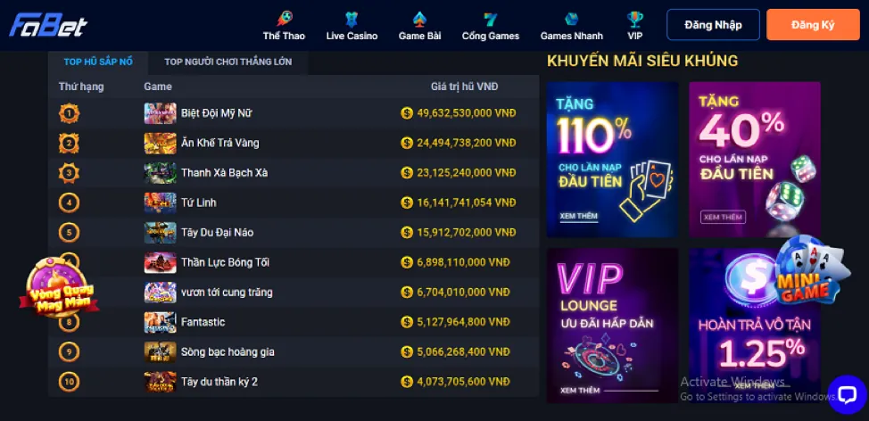 Phần câu hỏi thường gặp của F1680 Game Bài